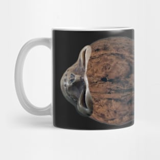 Walnut Skull Mug